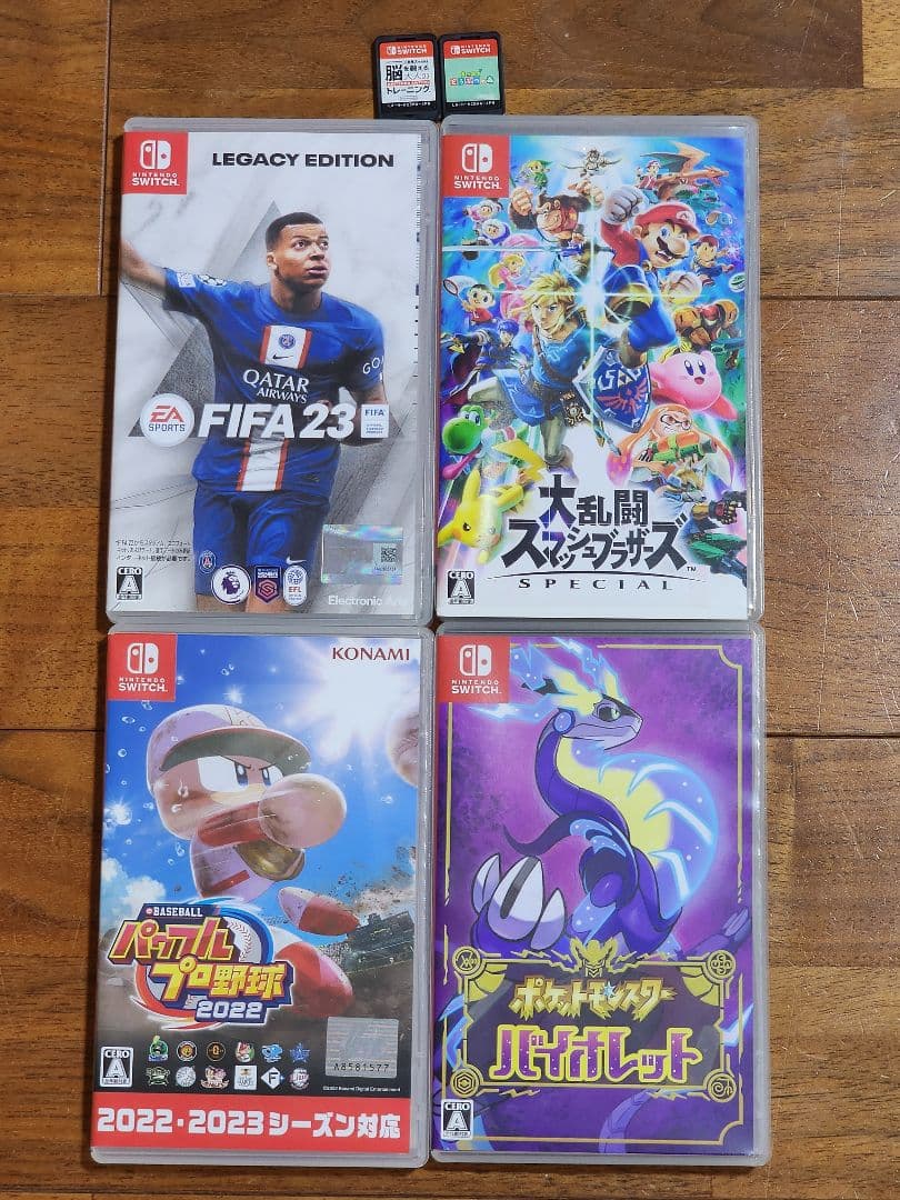 Switch 本体·付属品&ソフト6本&128GBSDカードセット