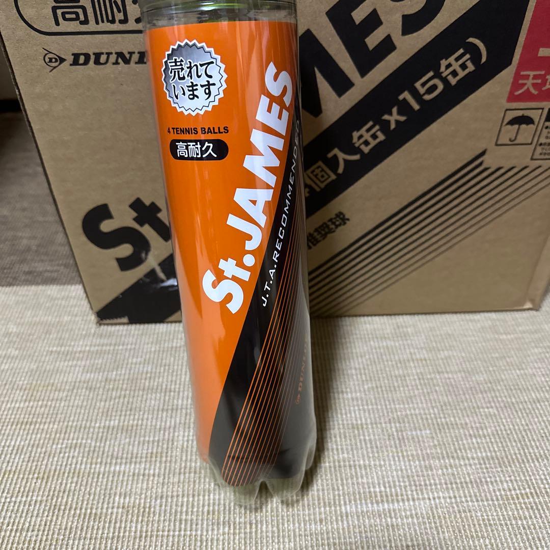 DUNLOP St.JAMES テニスボール 15缶セット
