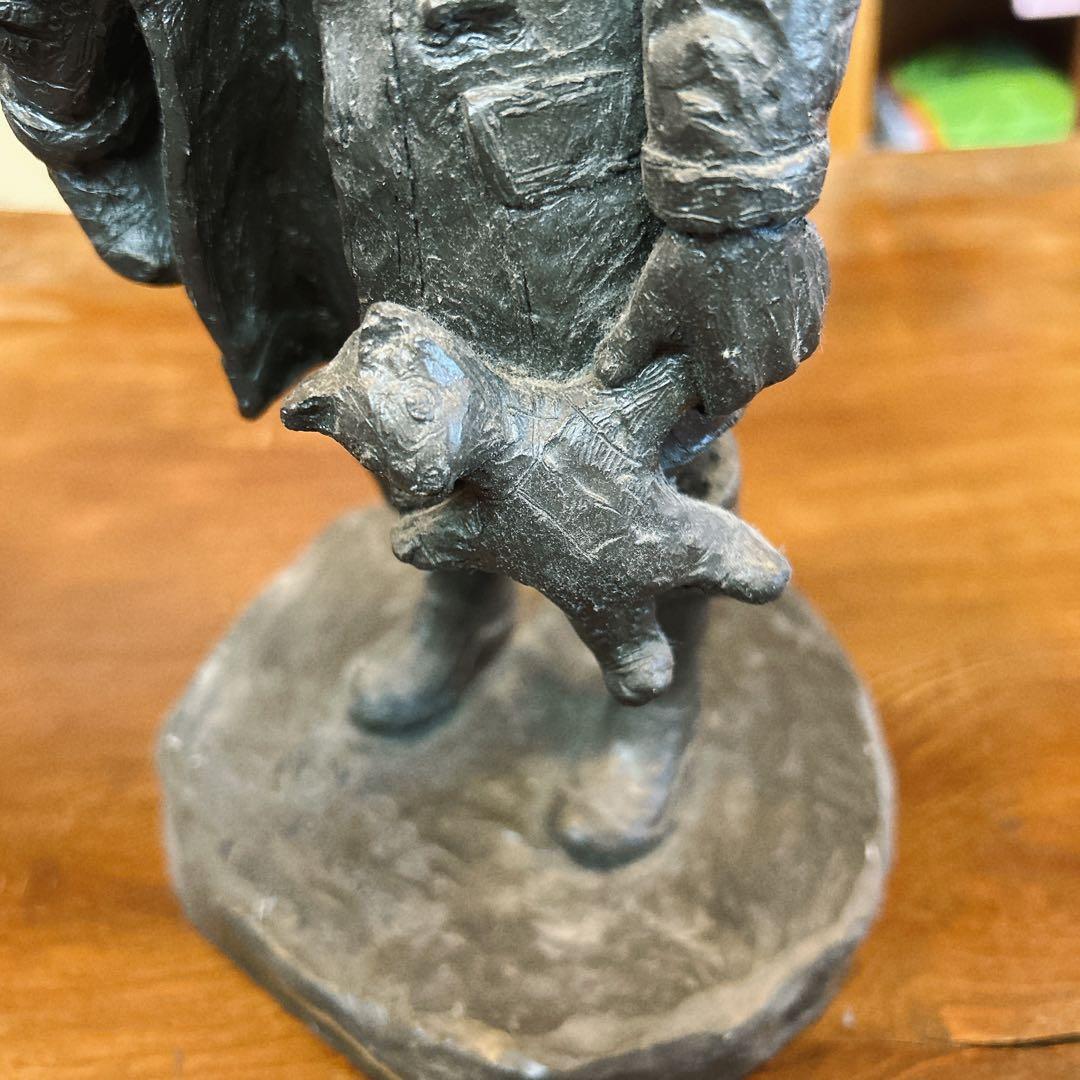 彫刻家 マイケルガーマン氏作 アンティーク彫刻　アメリカンインテリア　消防士