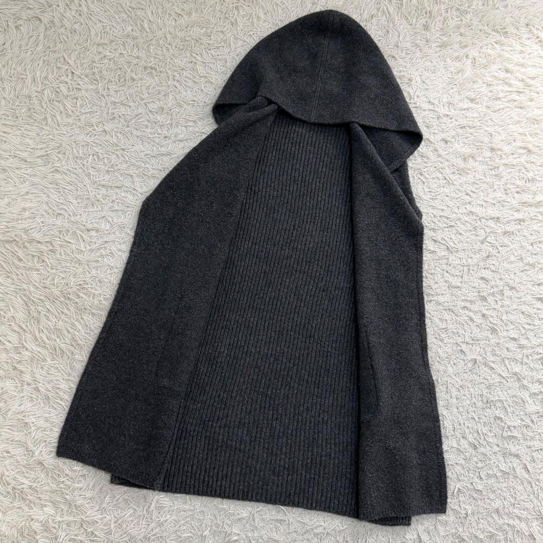 17109✨22年 フォクシー ニット ロングジレ カシミヤ混 ニュアージュ