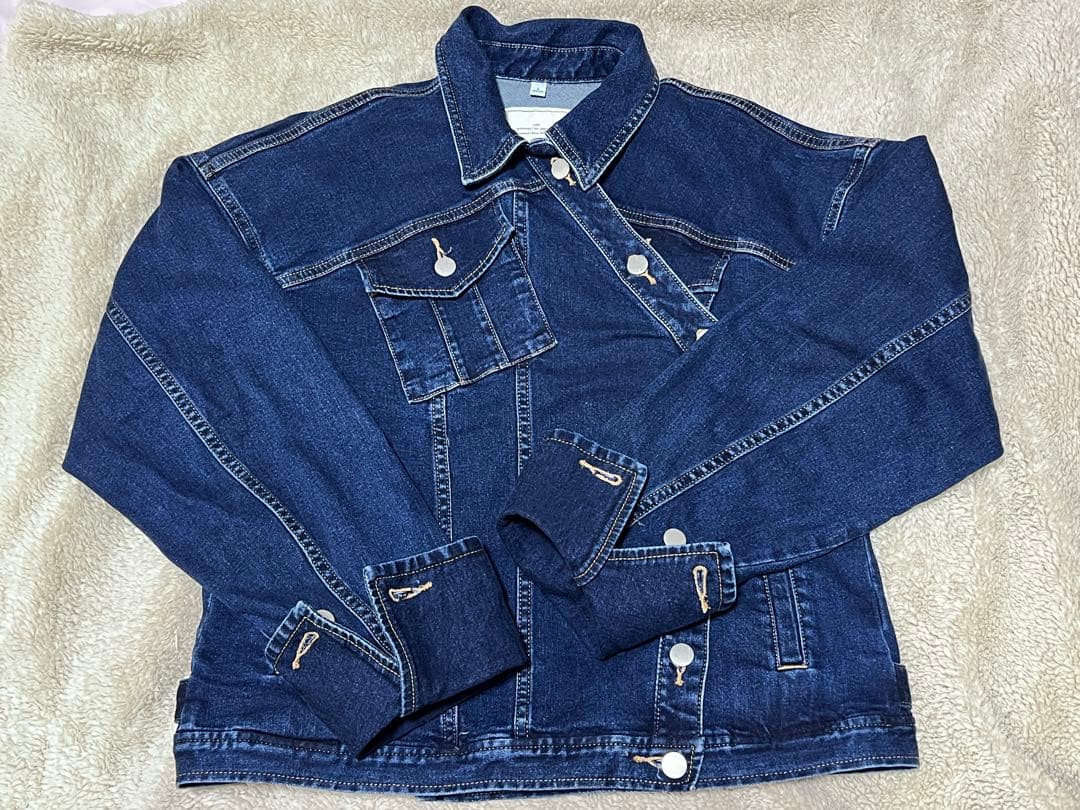 GU×rokh デニムブルゾンとパンツ　セット