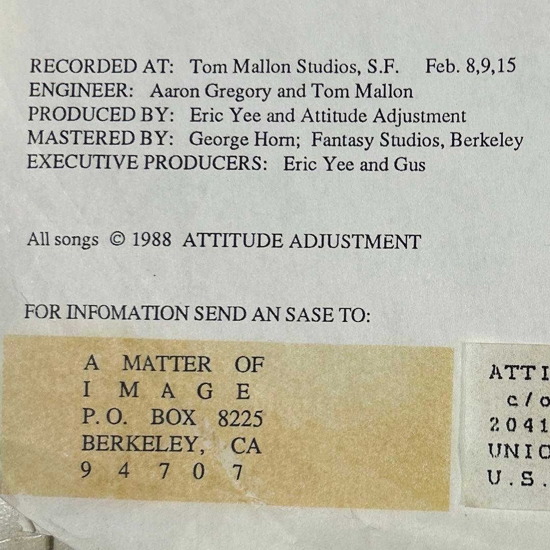 洋楽 Attitude Adjustment No More Mr. Nice Guy