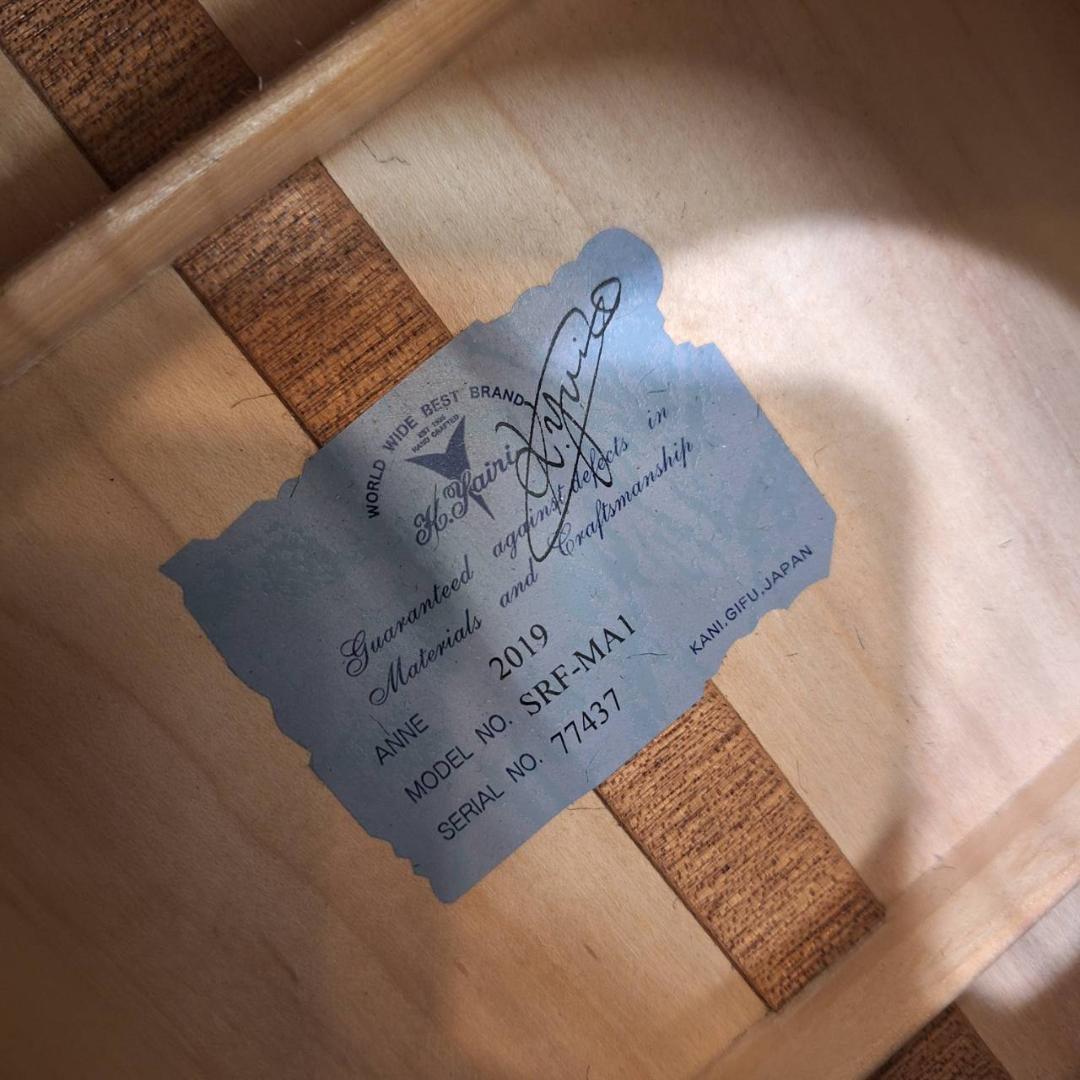 GA2865◆K.YAIRI SRF-MA1 アコースティックギター ケース付き