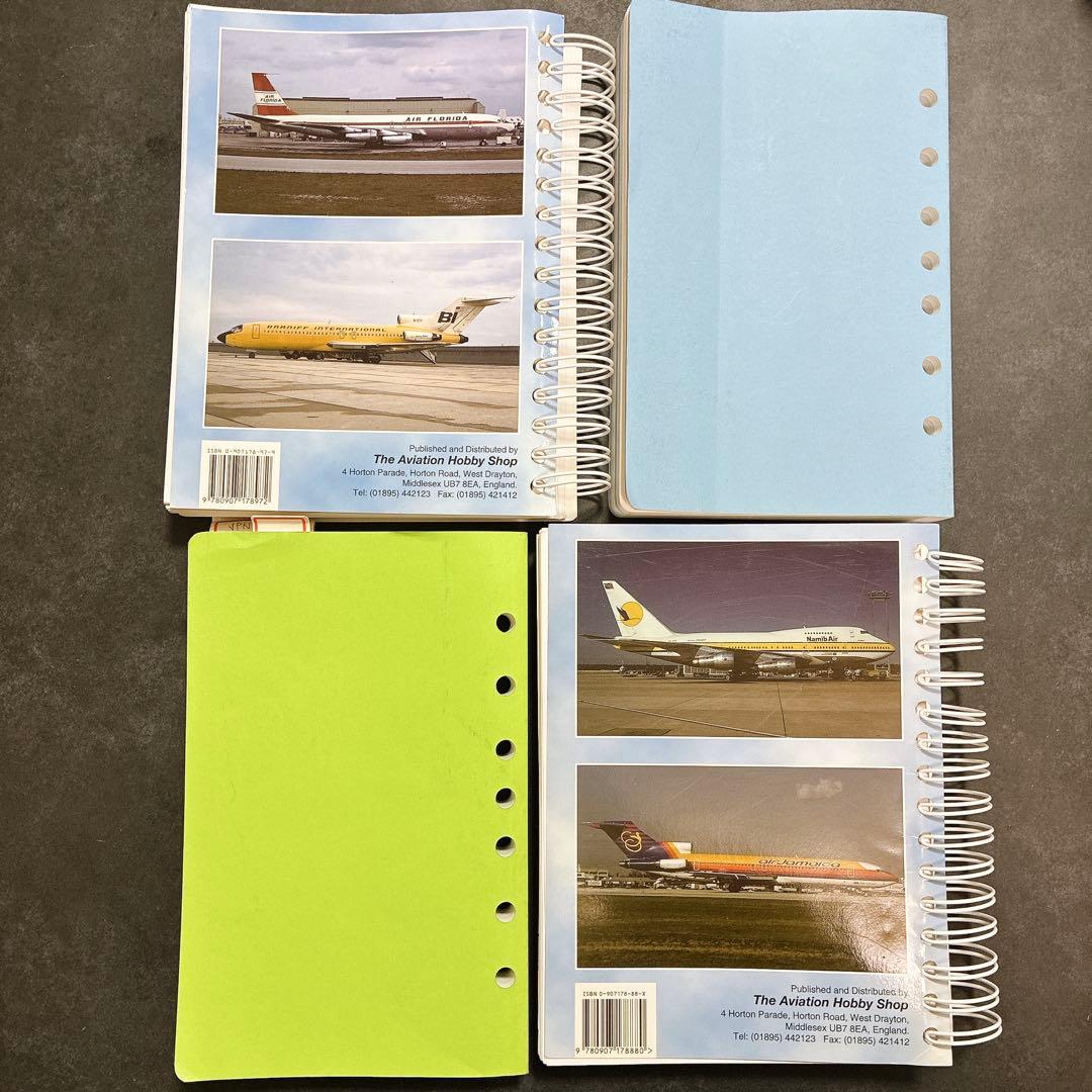 航空機資料 4冊まとめ ボーイング旅客機データ 空域資料 航空史 研究参考用 本