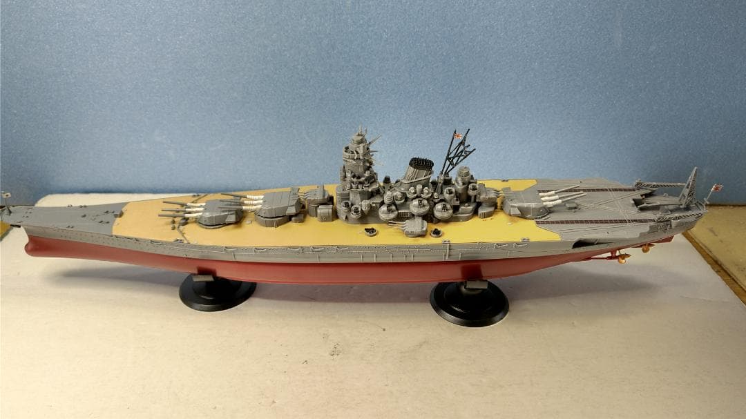 1/700 艦NEXT 日本海軍 戦艦・武蔵（改装前・完成品）、搭載機 2機