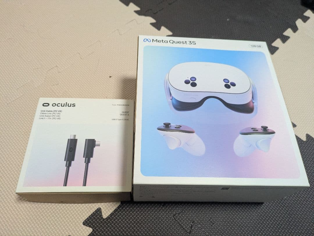  Quest 3S 128GB 本体 純正Link Cable セット