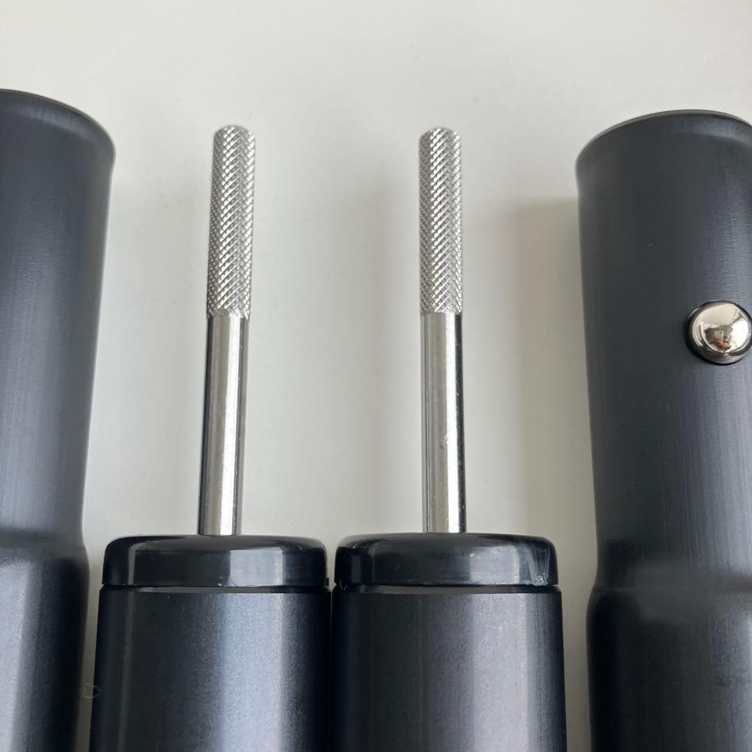 スノーピーク　ウイングポールブラック 240cm × 2セット①