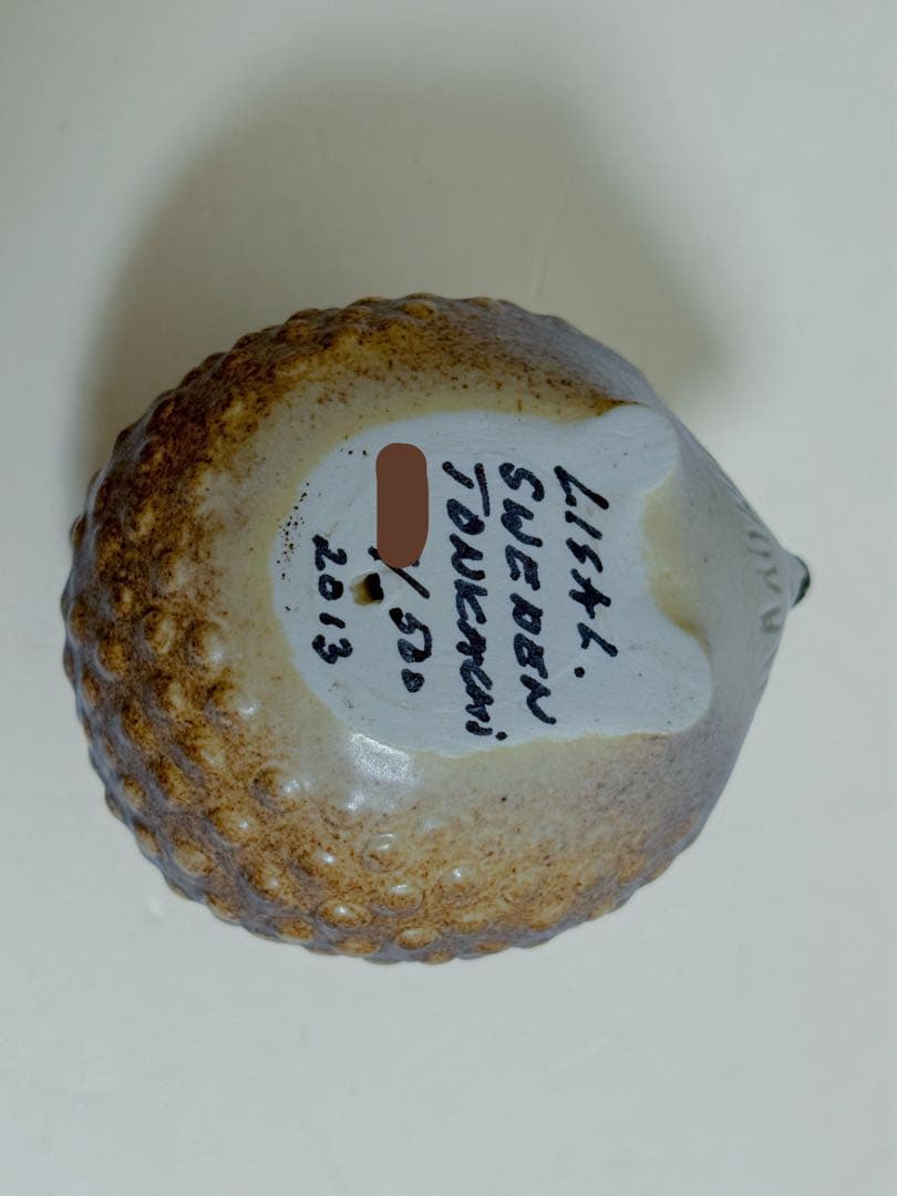 Lisa Larson 500体限定 ブラウン ハリー　2013年限定 希少