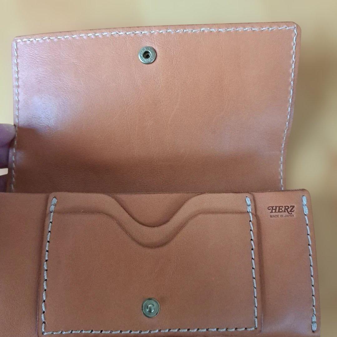 HERZ mini長財布 Begin　キャメル