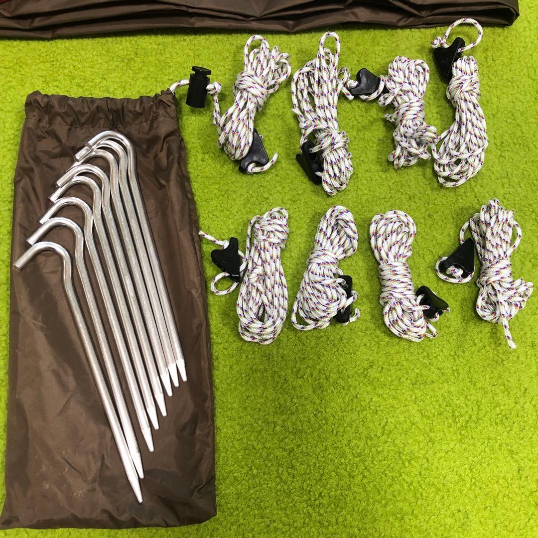 スノーピーク ライトタープポンタシールドSTP-380 ポールTP-161付