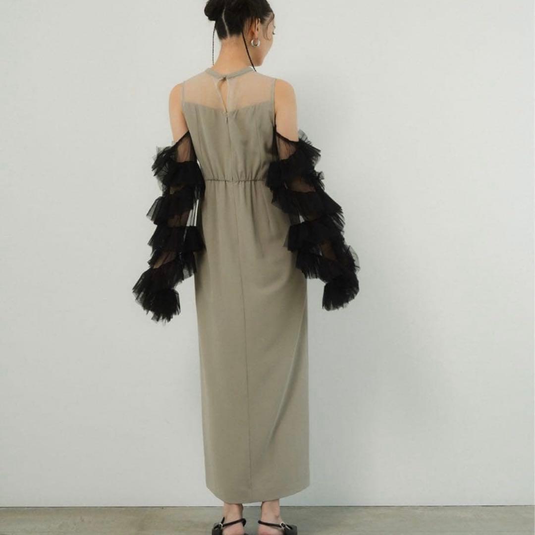 ANDRESD ディタッチスリーブドレス　オケージョンドレス