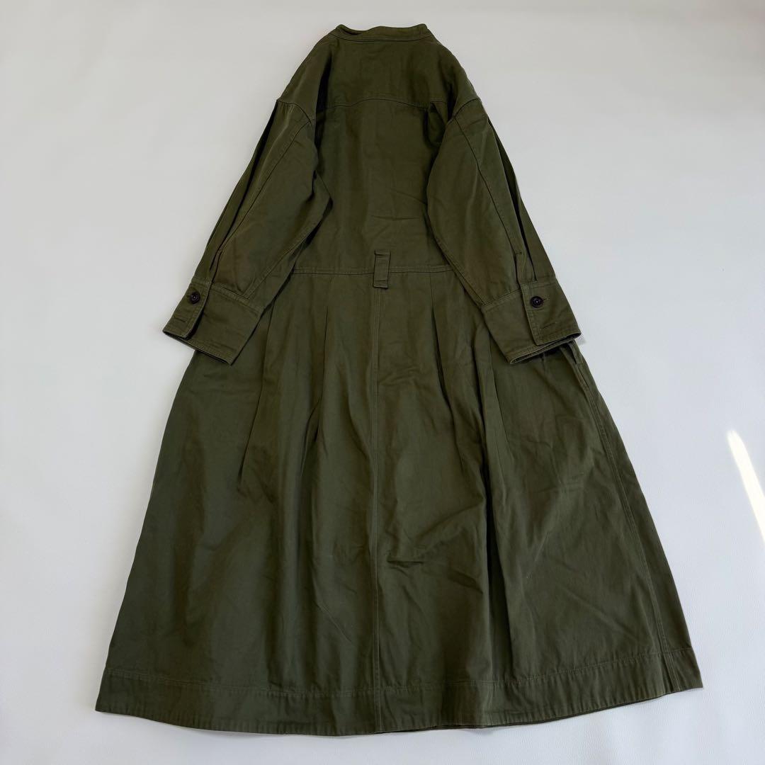 MHL. COTTON TWILL ワンピース バンドカラー　近年モデル