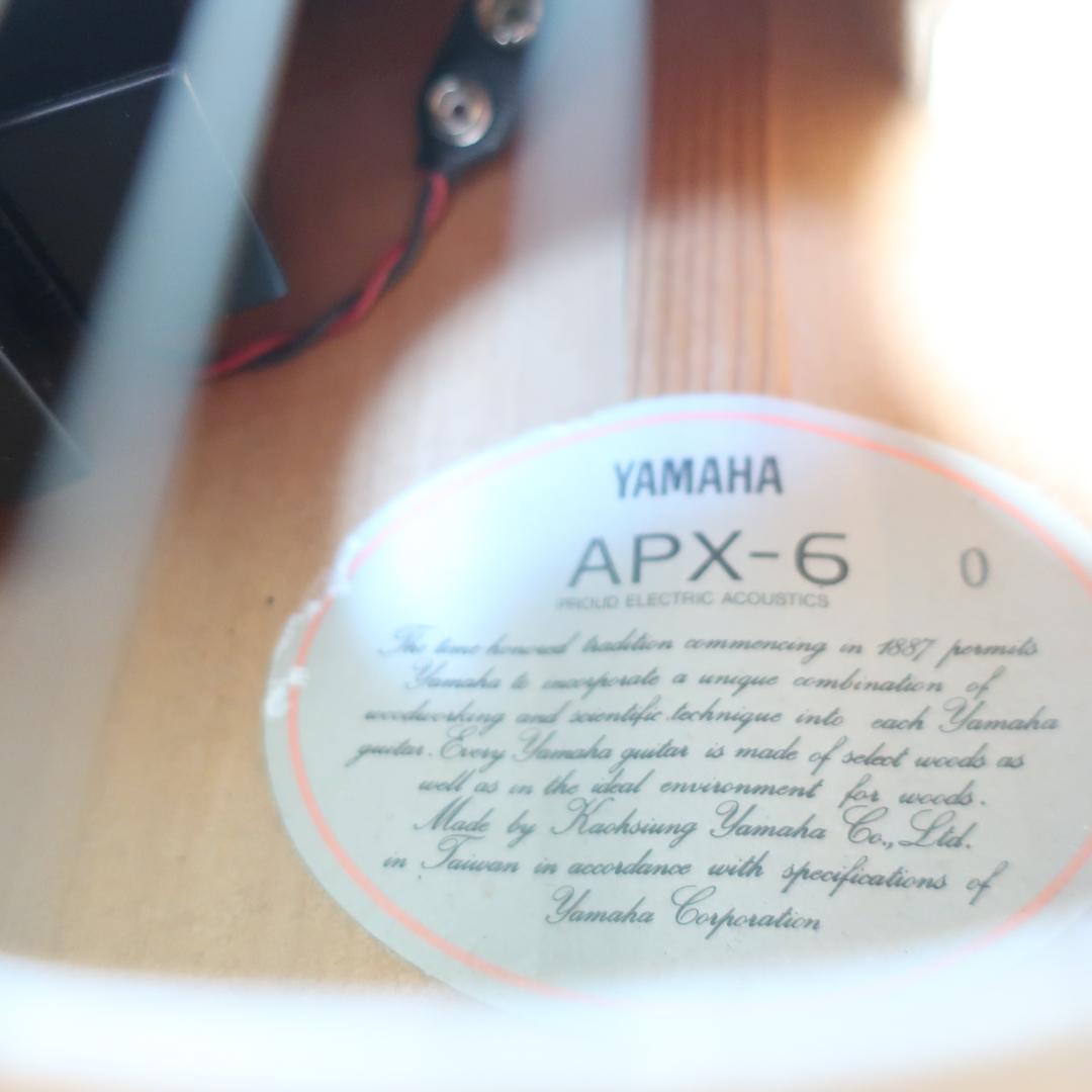 YAMAHA APX-6 エレアコ アコースティックギター