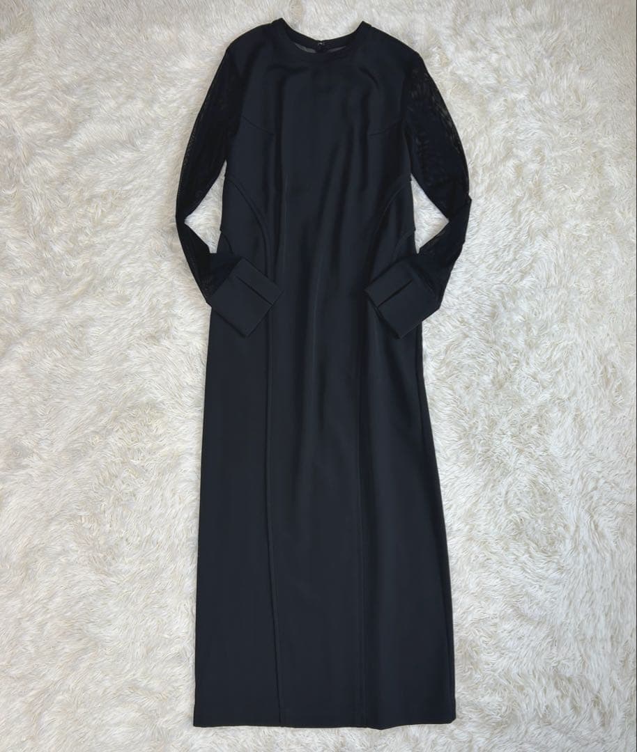 ✨美品✨近年 アンスリード シアーミックスワンピース 38