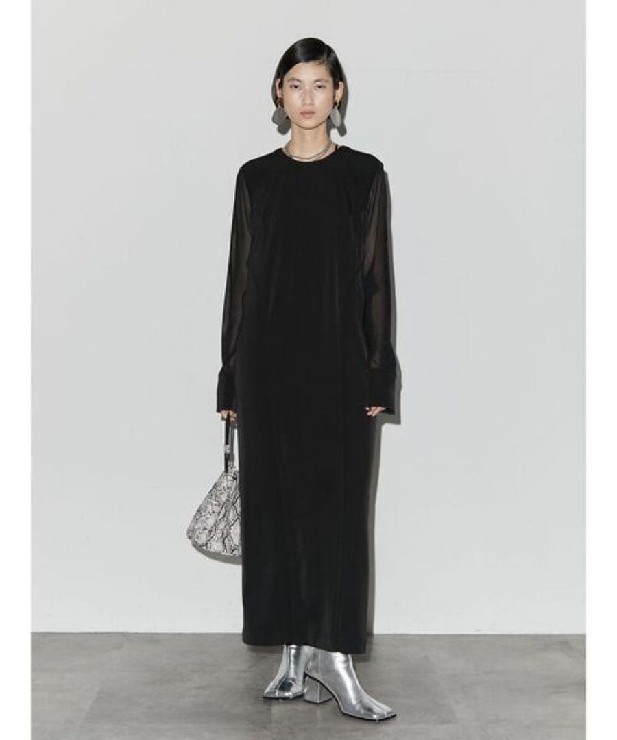 ✨美品✨近年 アンスリード シアーミックスワンピース 38