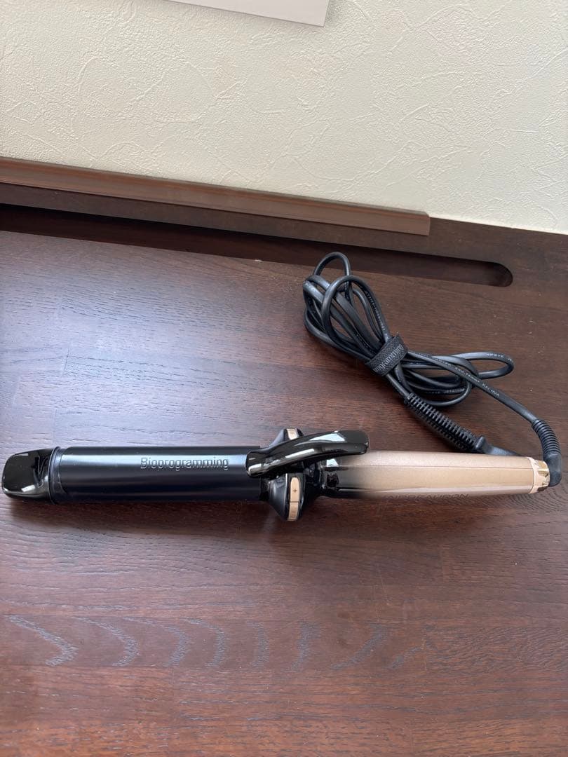 Bioprogramming カールヘアアイロン ブラック　34ミリ