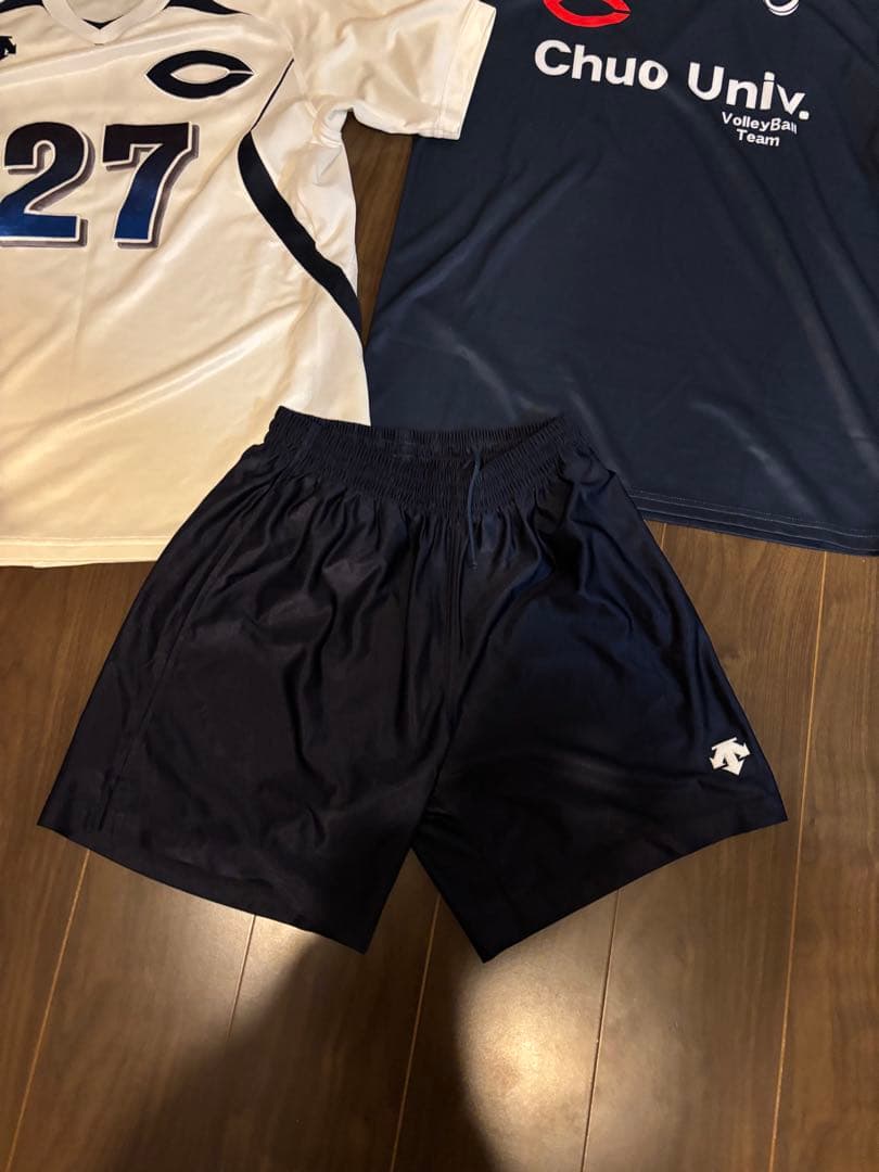 中央大学男子バレーボール部ユニフォーム上下バレーボールウェアセット
