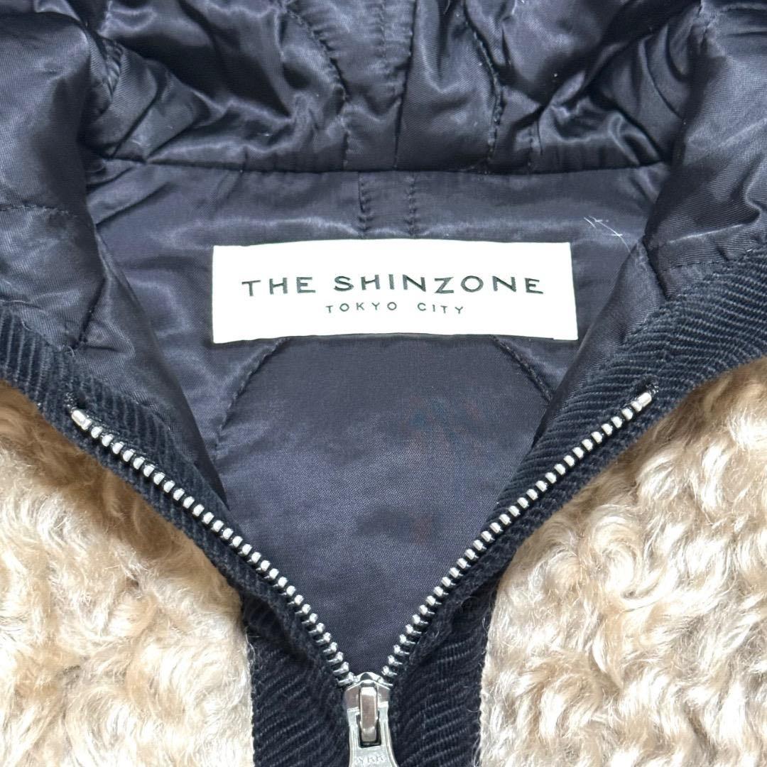 THE SHINZONE ザシンゾーン ファー パーカー モヘヤ キルティング
