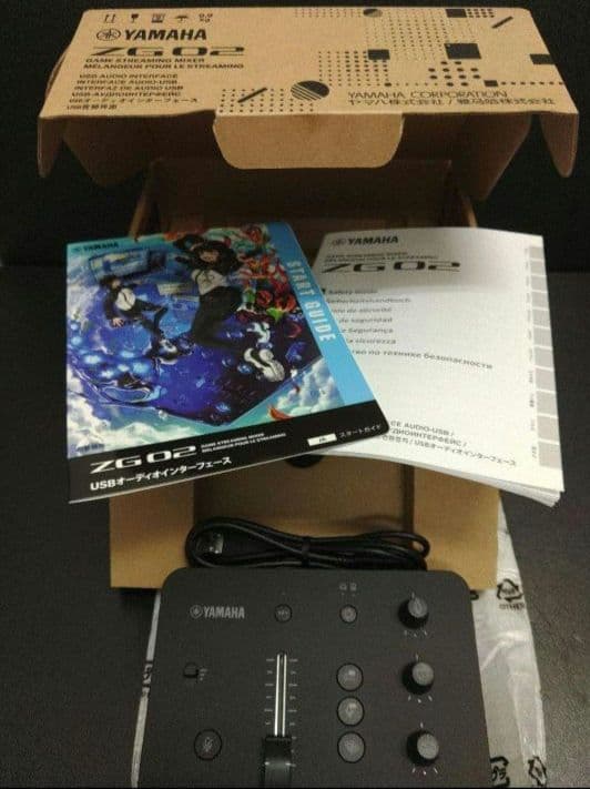 【✨新品/未使用✨】YAMAHAヤマハ ZG02 ゲームストリーミングミキサー②