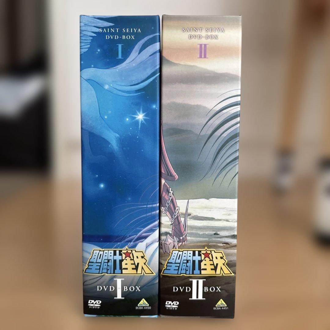 聖闘士星矢 DVD-BOX Ⅰ Ⅱセット　美品　一部未開封品あり