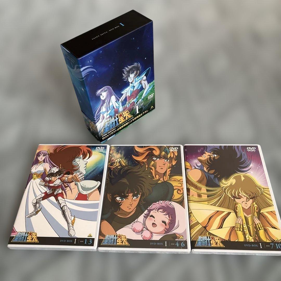 聖闘士星矢 DVD-BOX Ⅰ Ⅱセット　美品　一部未開封品あり