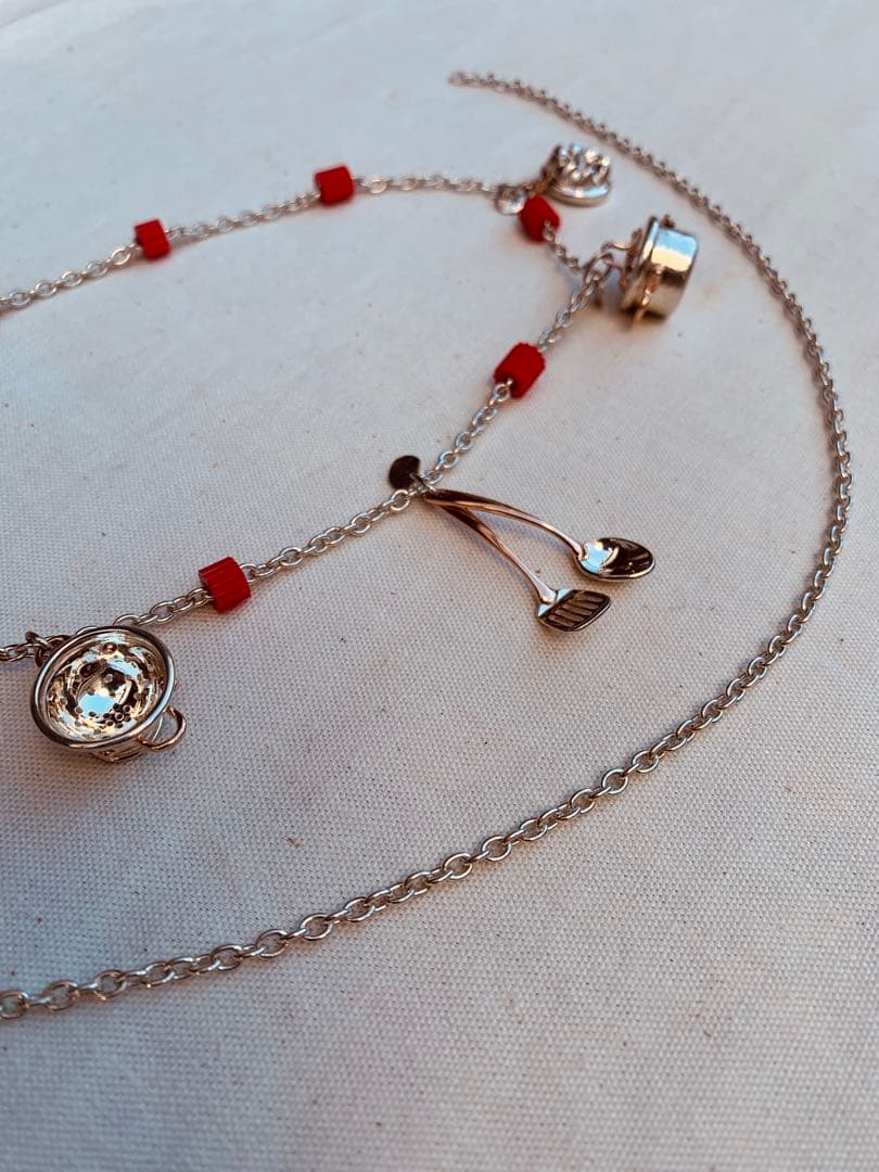 ポメラート Dodo チャーム ネックレス 限定 【ラッキーシェフ】