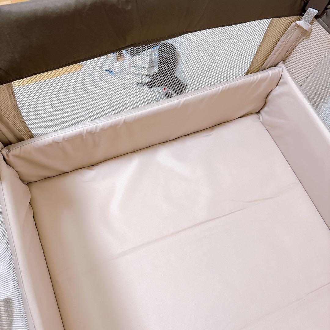 Aprica ココネル ベビーベッド ココア 折りたたみ プレイヤード