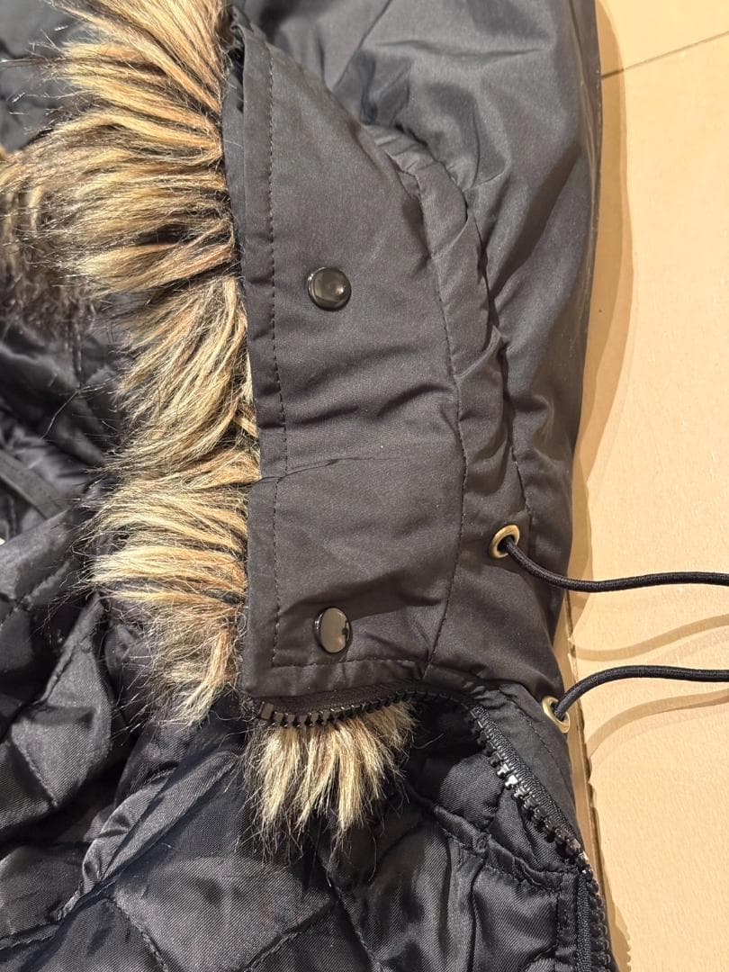 激レア GOODENOUGH グッドイナフ/モッズコート N3-B 黒 L