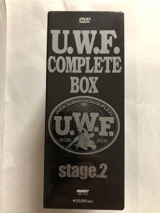 【未開封新品】U.W.F. COMPLETE DVD BOX stage.2