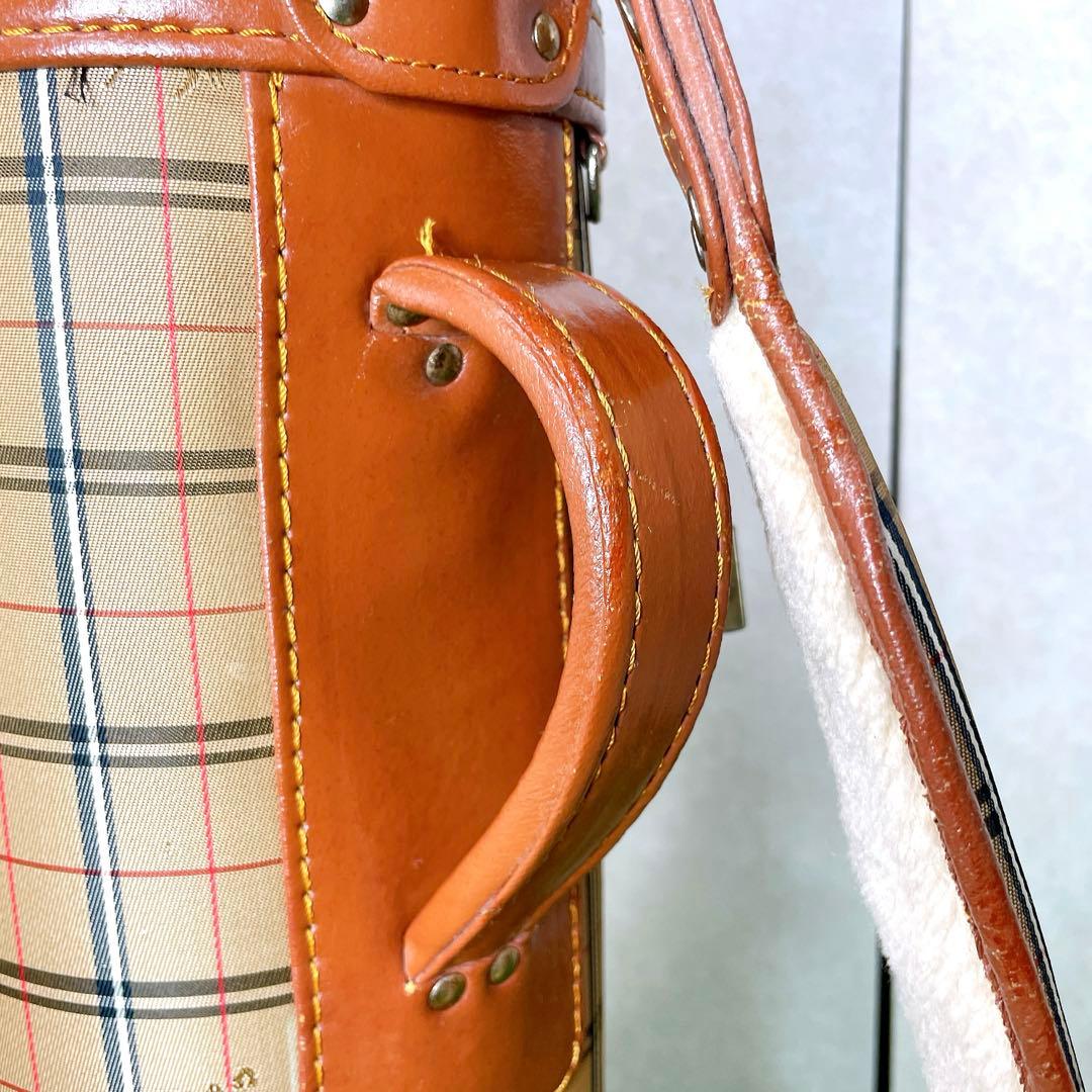 レア！BEVERLY HILLS キャディバッグ　ドット柄