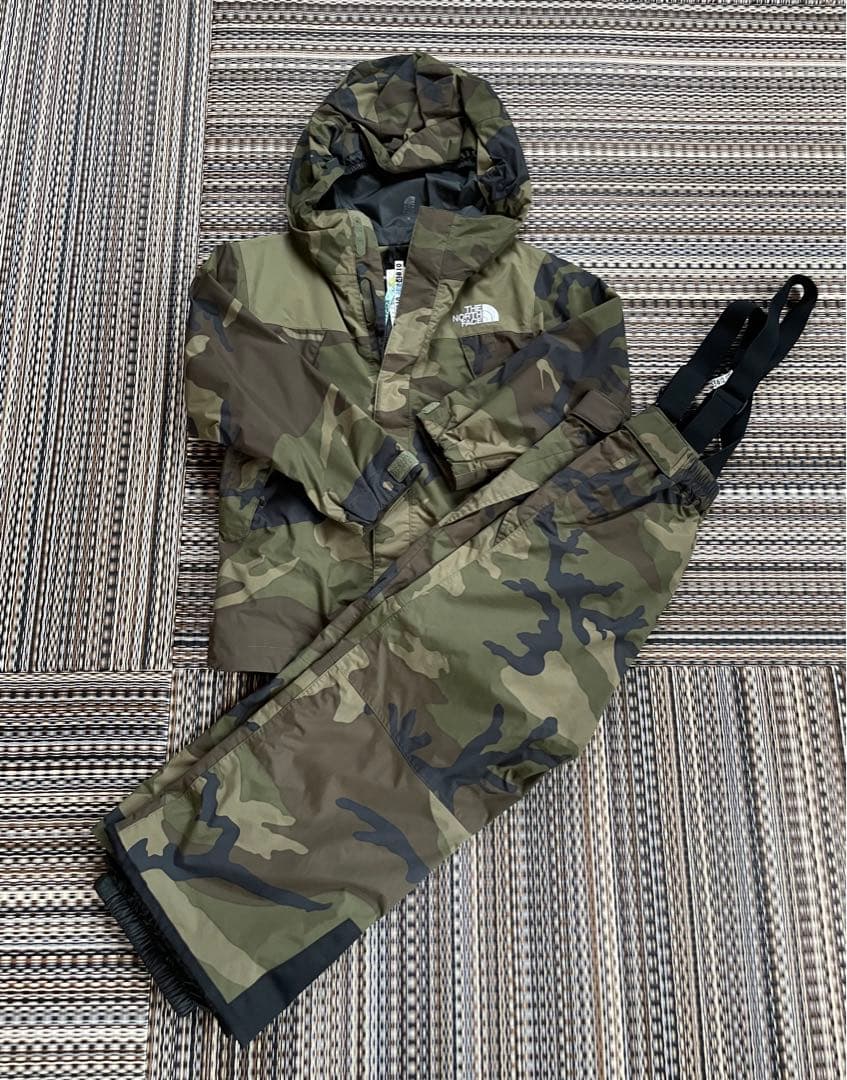 THE NORTH FACEノベルティースクープジャケット上下120スノーウェア