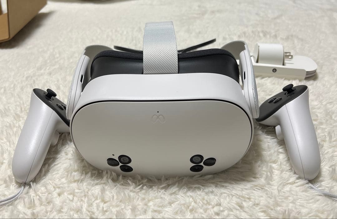  Quest 3S 128GB VRヘッドセット コントローラー付き