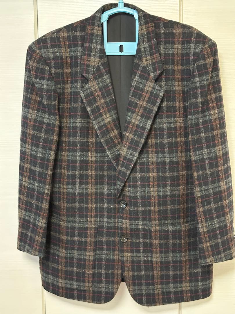 美品　COMME des GARCONS HOMME チェック柄ジャケット S