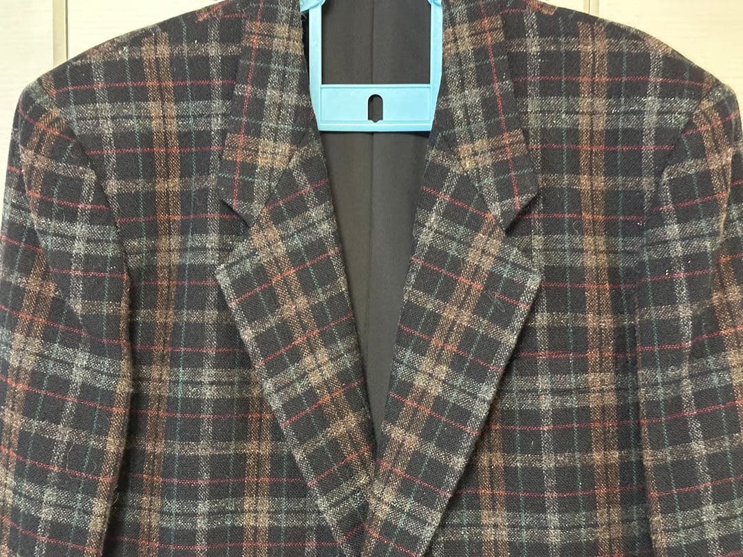 美品　COMME des GARCONS HOMME チェック柄ジャケット S