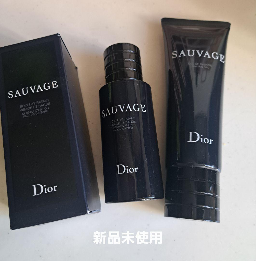 Dior ソバージュ乳液とシェービングジェル新品未使用