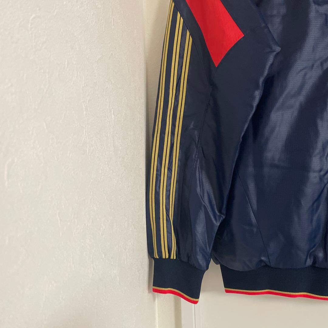 アディダスプロフェッショナル　ウインドブレーカー　上下セット　Lサイズ 裏起毛