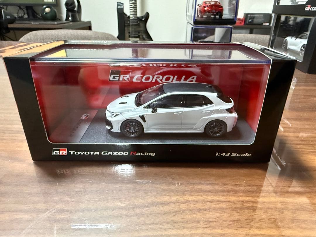 ア*ァ様 GRカローラ プラチナホワイト 1/43 GR特注