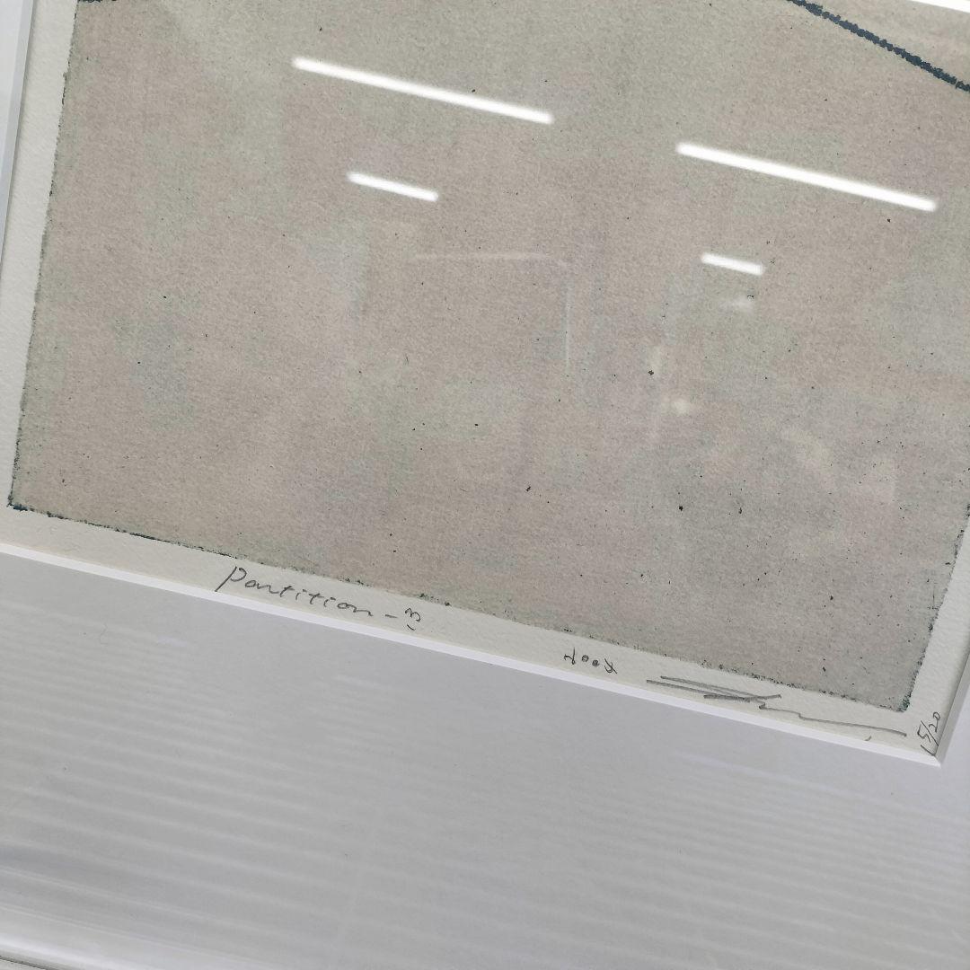 リトグラフ 黒木周氏 Partition W45×H57 K-2504IN32