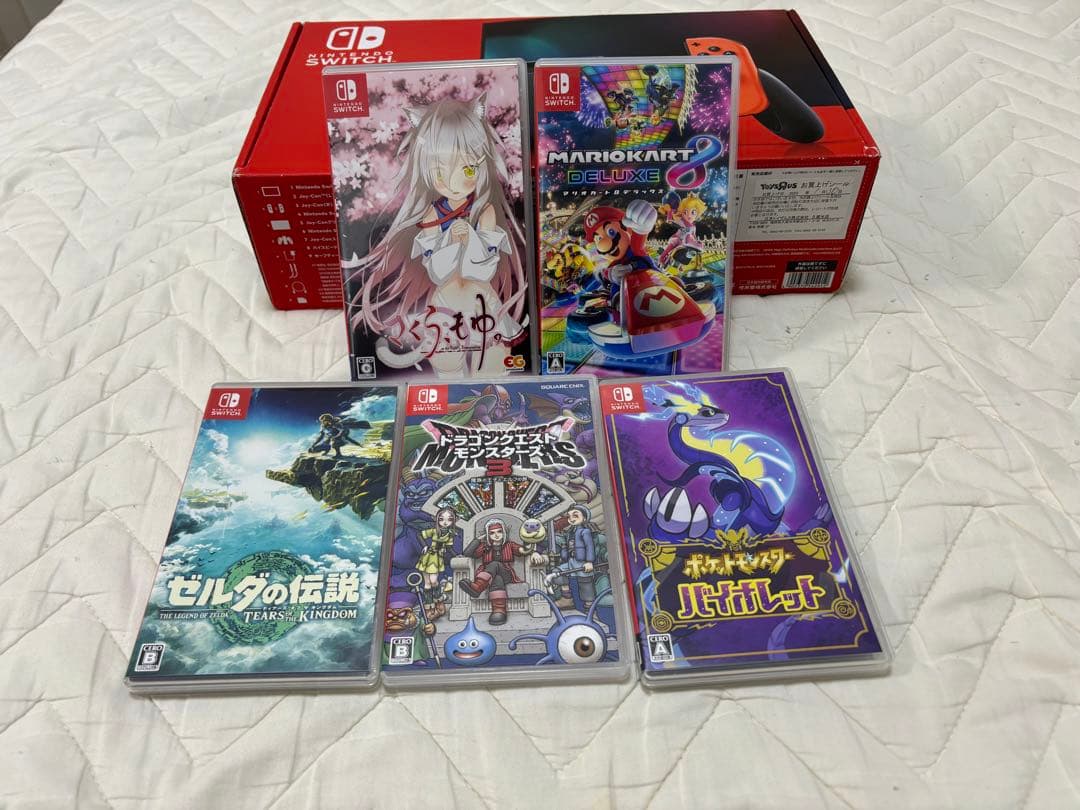 Switch本体　Switchソフトまとめ売り