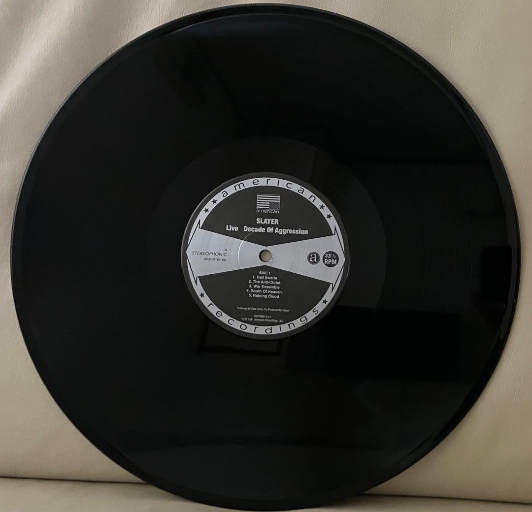 【2LP】SLAYER - Decade Of Aggression〈LIVE〉