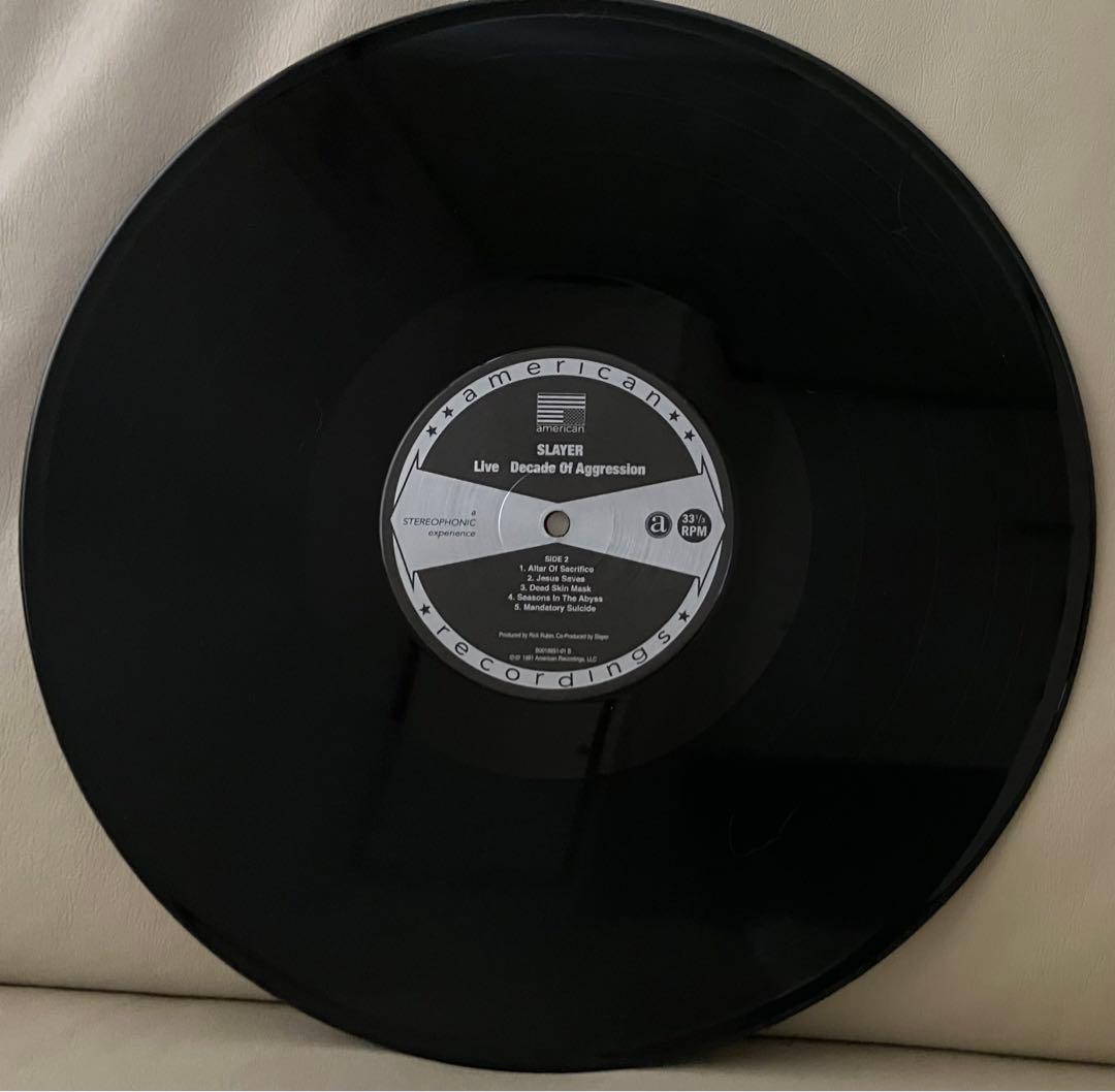 【2LP】SLAYER - Decade Of Aggression〈LIVE〉