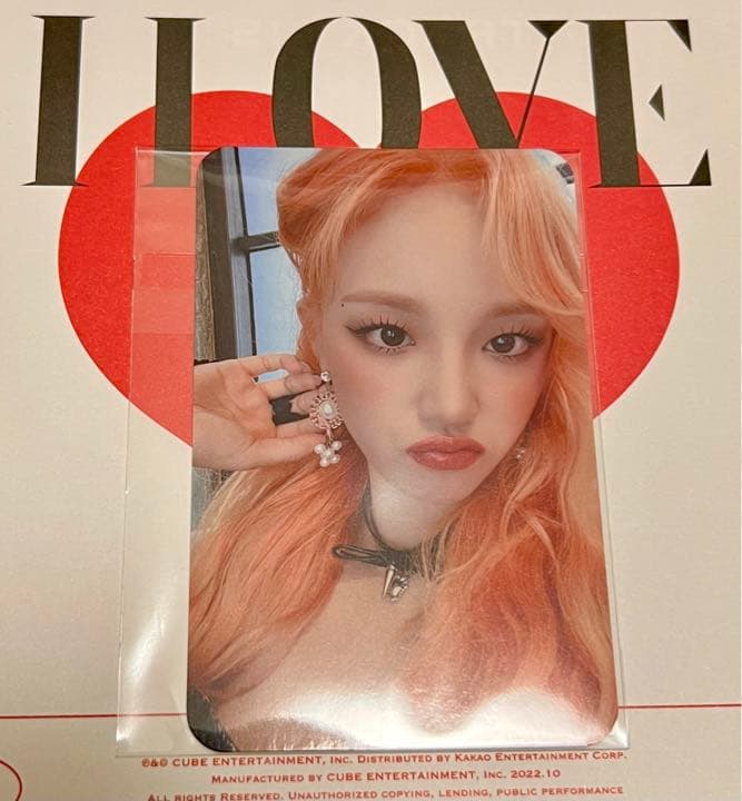 (G)I-DLE   I LOVE JPFC 限定 トレカ 5枚セット