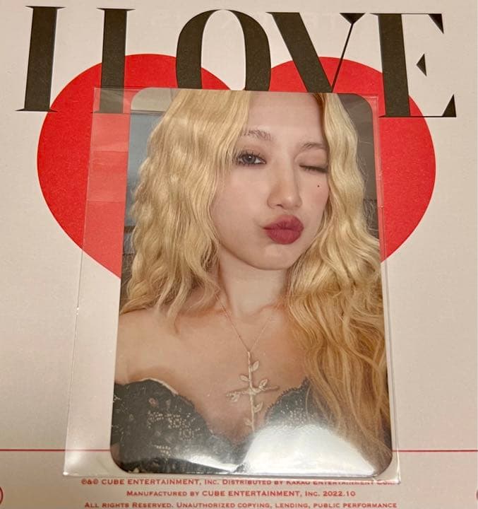 (G)I-DLE   I LOVE JPFC 限定 トレカ 5枚セット