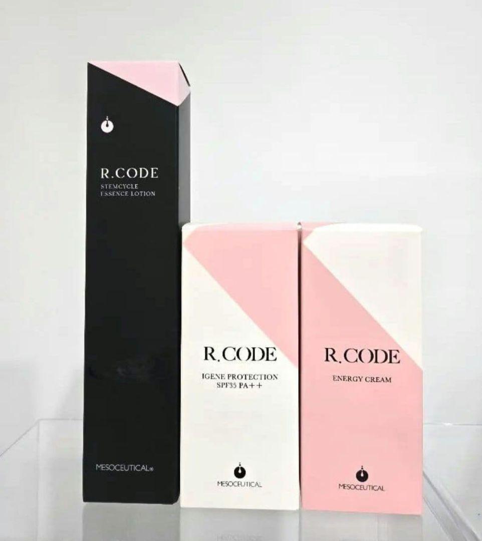 R.CODE　アールコード　化粧水&クリーム2種の3点セット