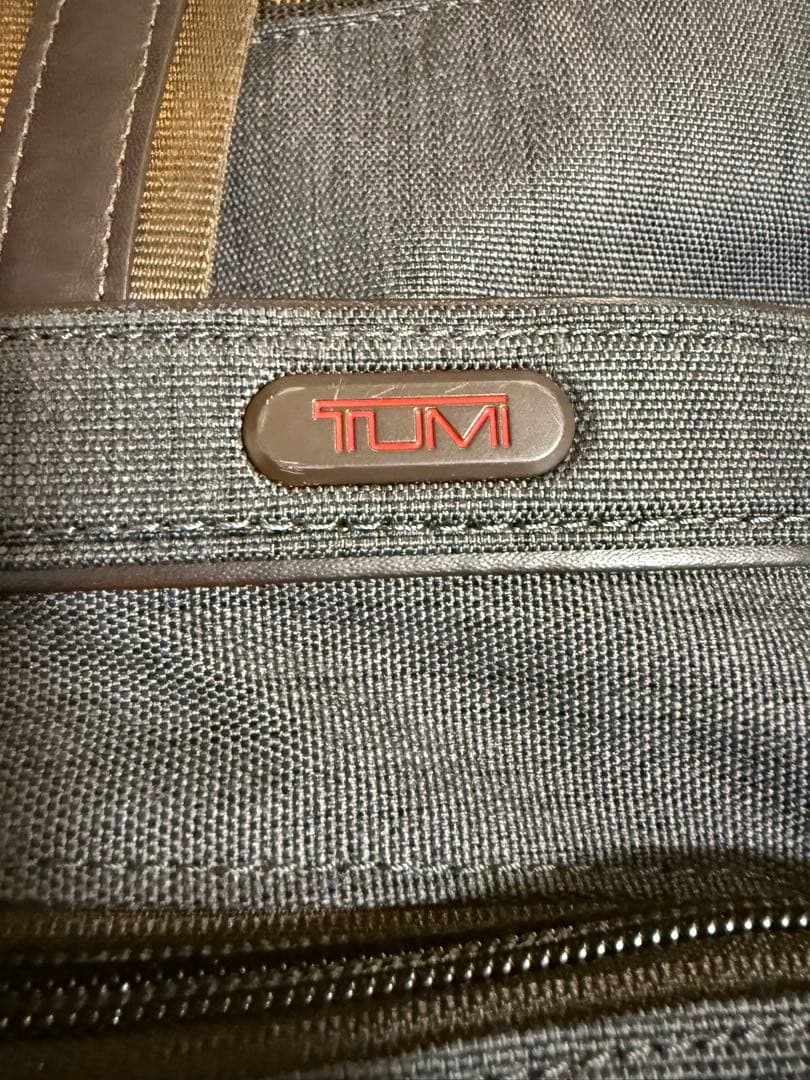 TUMI トゥミ ビジネスバッグ トート グレー ナイロン製 美品