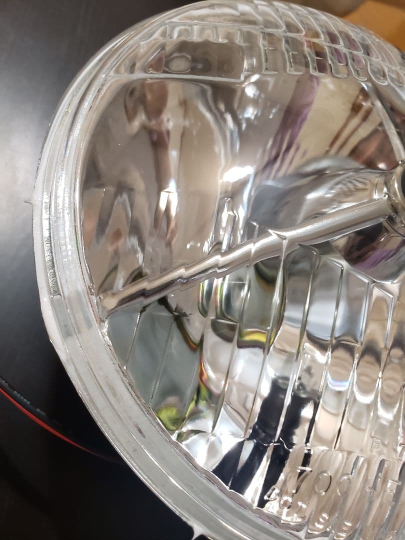 SR400　ヤマハ　純正ケース　ヘッドライト　ルーカス　カフェ　ペイトン