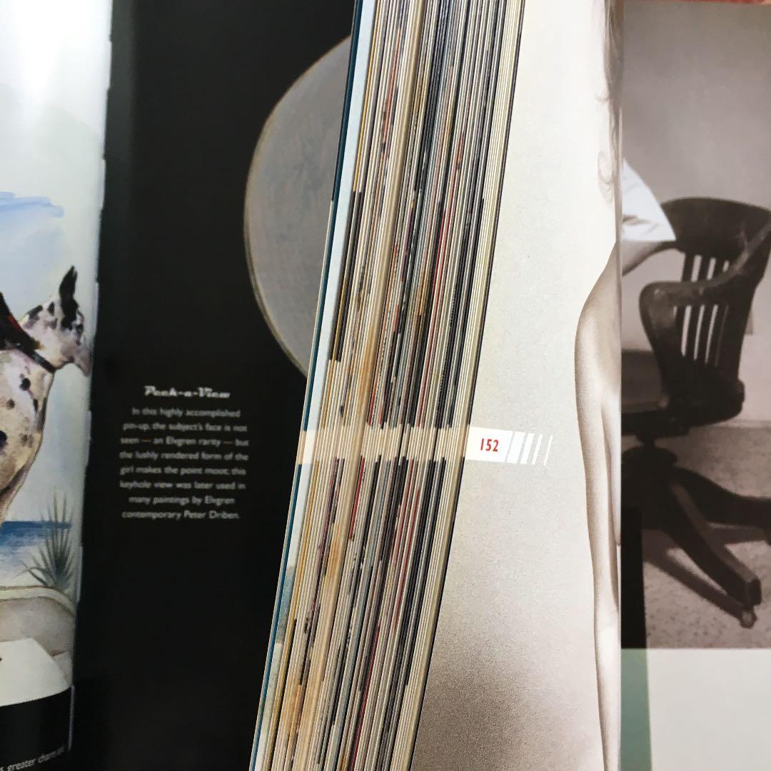 His Life and Art Elvgren 洋書