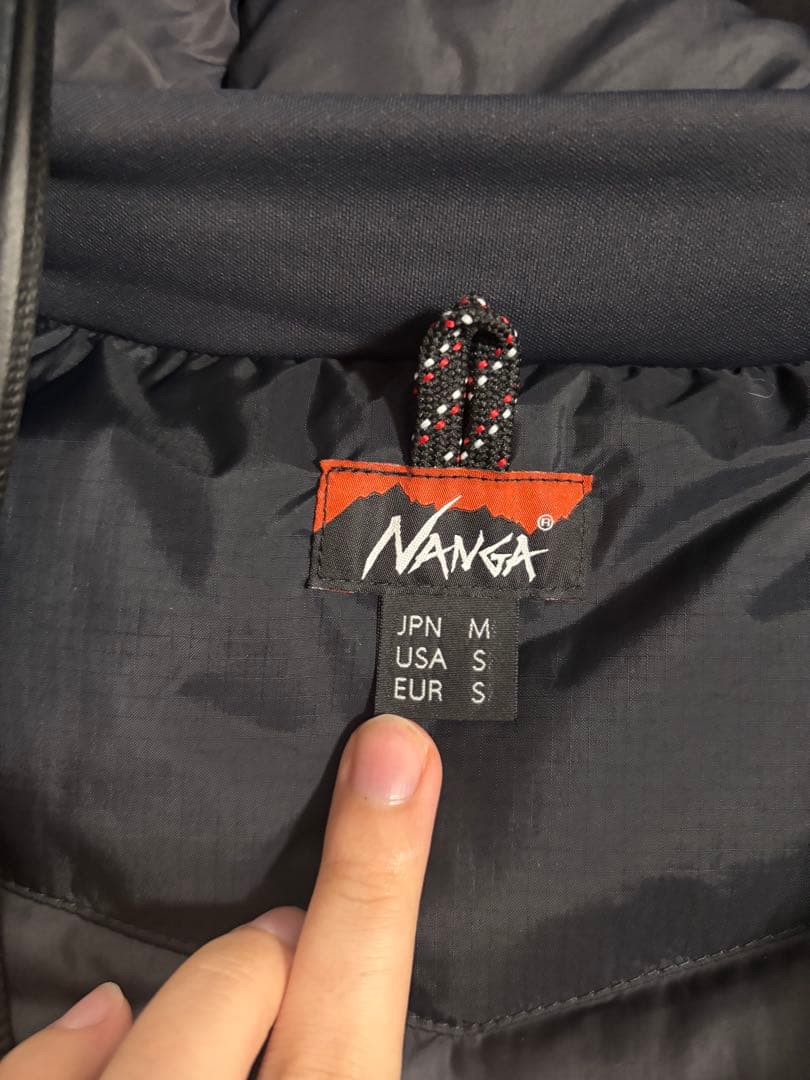 NANGA オーロラテックスダウンジャケット ブラック M