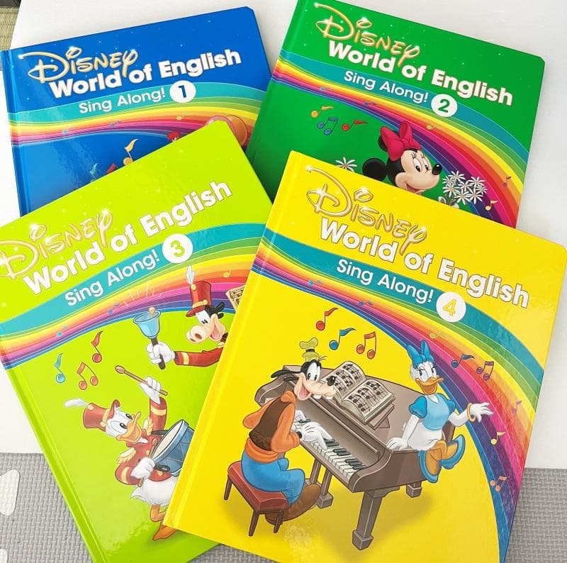 【aya】ディズニー英語　シングアロング本＆CD、Bedtime　最新