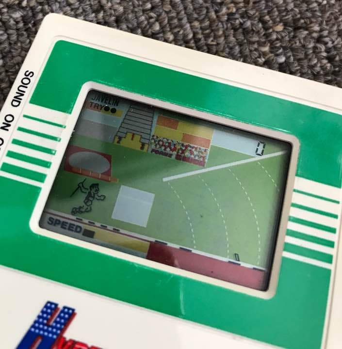 ハイパー オリンピック ゲームウォッチ スローイングタイプ